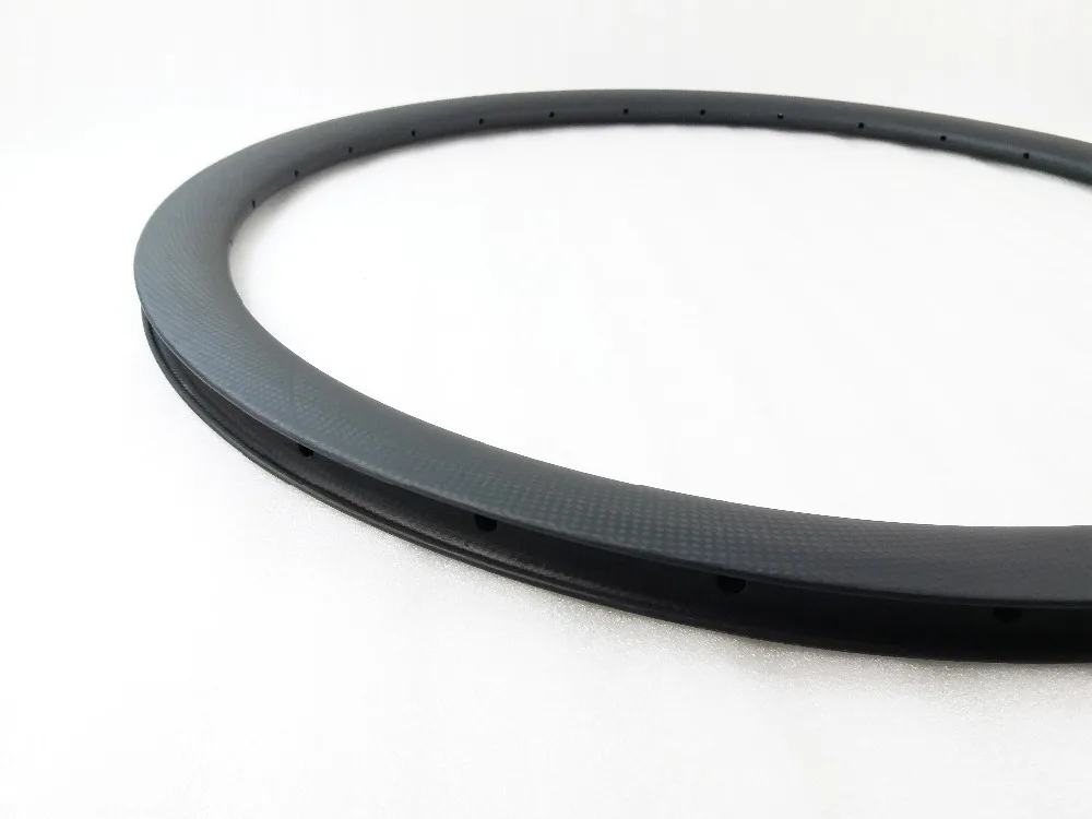 38mm clincher disk brake cyclocross CX road disc bike carbon rim front or rear UD 3K 12K 3K twill matt glossy 20 24 28 32 holes