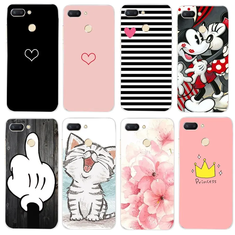 

Soft Silicone Case For Xiaomi Redmi 6 4X 4A 5A 5 Plus Note 5A Lovely Cat Marble TPU Back Phone Cover Funda For Xiomi Mi A1 5X