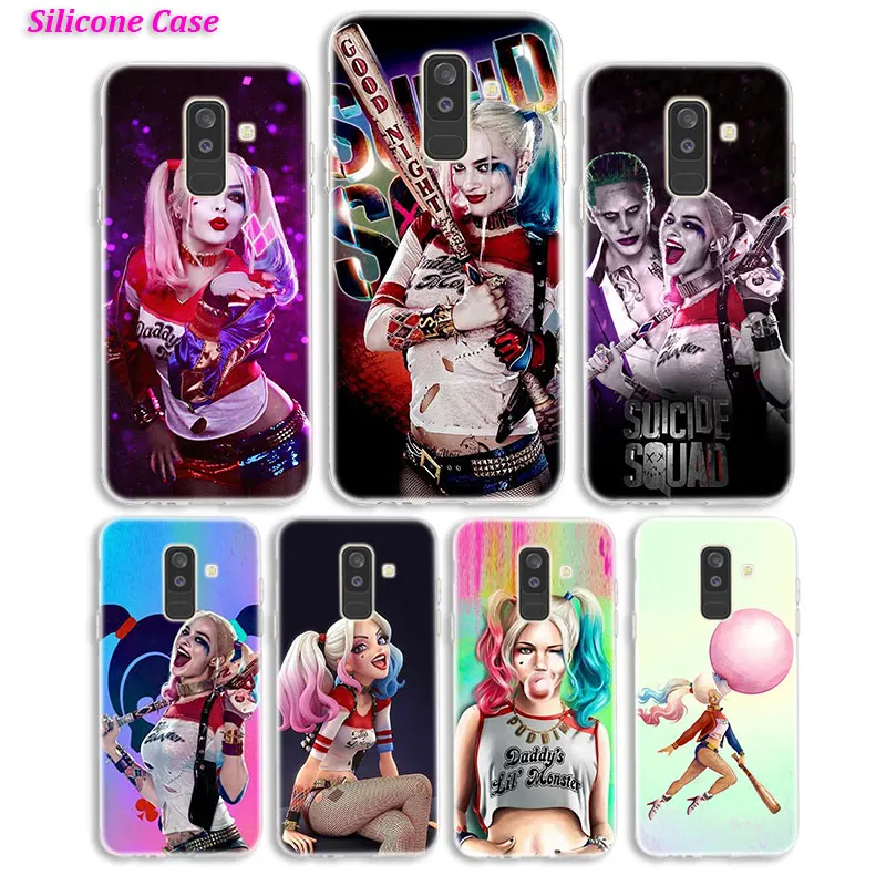 Силиконовый чехол для телефона Hero Joker и Harley Quinn Samsung Galaxy A8S A6S A9 A8 Star A7 A6 A5 A3 Plus 2018 2017