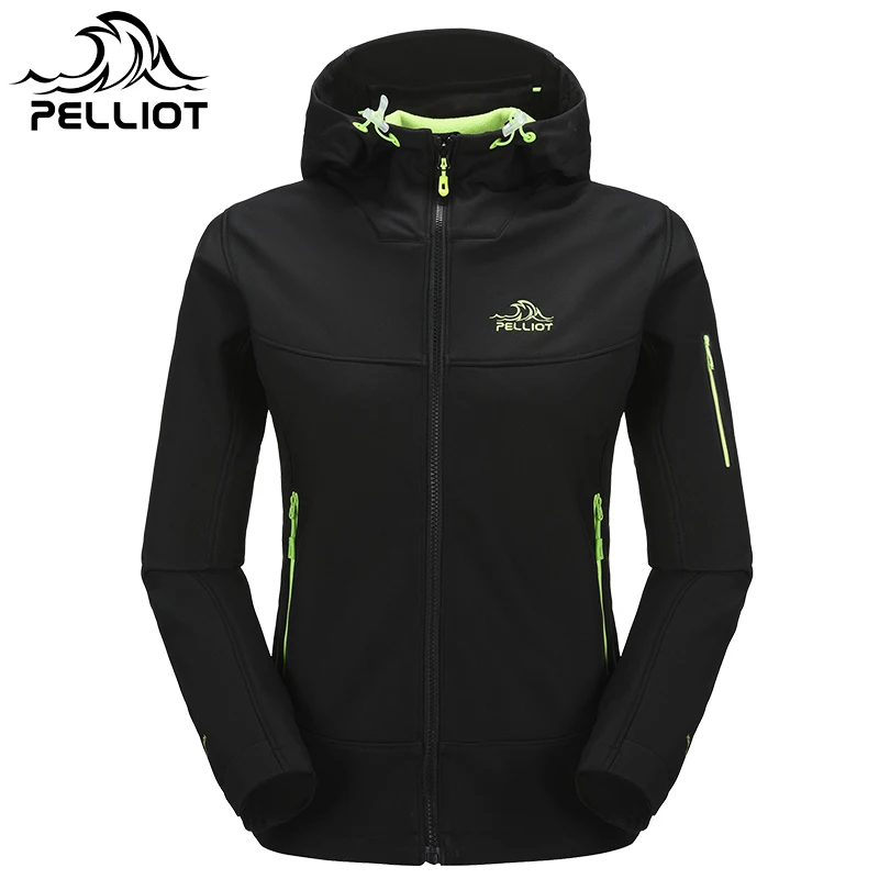 

Free Shipping Outdoor Soft Shell Assault Clothing Women's Printing Sports Jacket, Warm Spring And Autumn Fleece Soft Shell Cloth