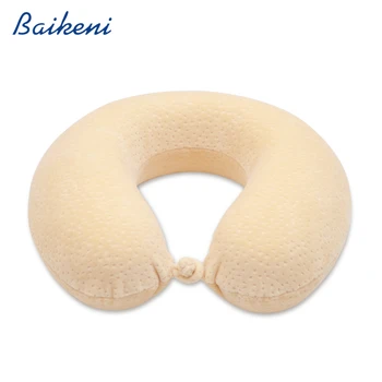 

High Quality U Shaped Travel Pillow Car Air Flight Memory Foam Pillow Neck Support Pillow Headrest Cushion For Travel
