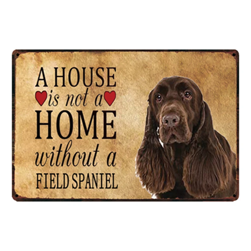 [Kelly66] собаки дома без французского бульдога металлический знак оловянный плакат домашний Декор Бар настенная живопись 20*30 см размер y-2133 - Цвет: y-2139