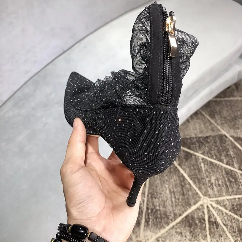 ALLBITEFO 2019 new fashion sexy lace women high heel shoes Spring Summer girls high heels shoes woman party wedding shoes black ALLBITEFO 2019 new fashion sexy lace women high heel shoes Spring Summer girls high heels shoes woman party wedding shoes black