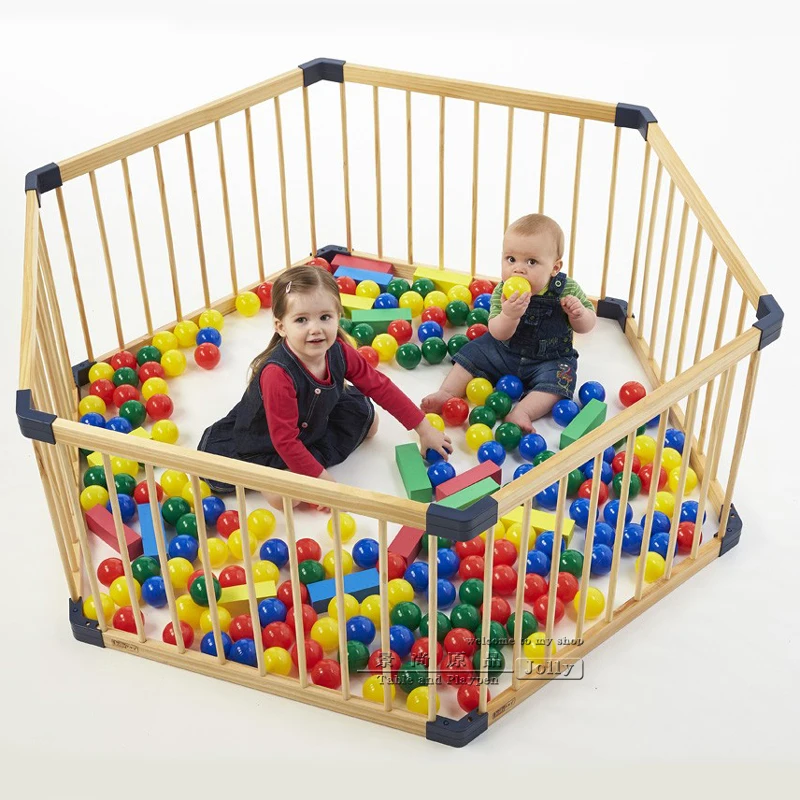 jolly baby wooden playpen