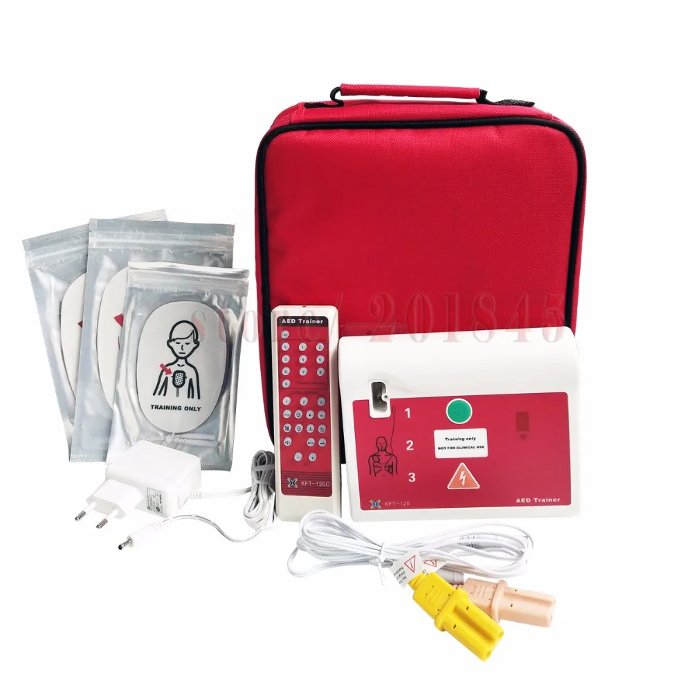 AED/Simualtion тренер XFT-120C первой помощи CPR/AED обучение устройства практика машина на английском и французском для чрезвычайных ситуаций