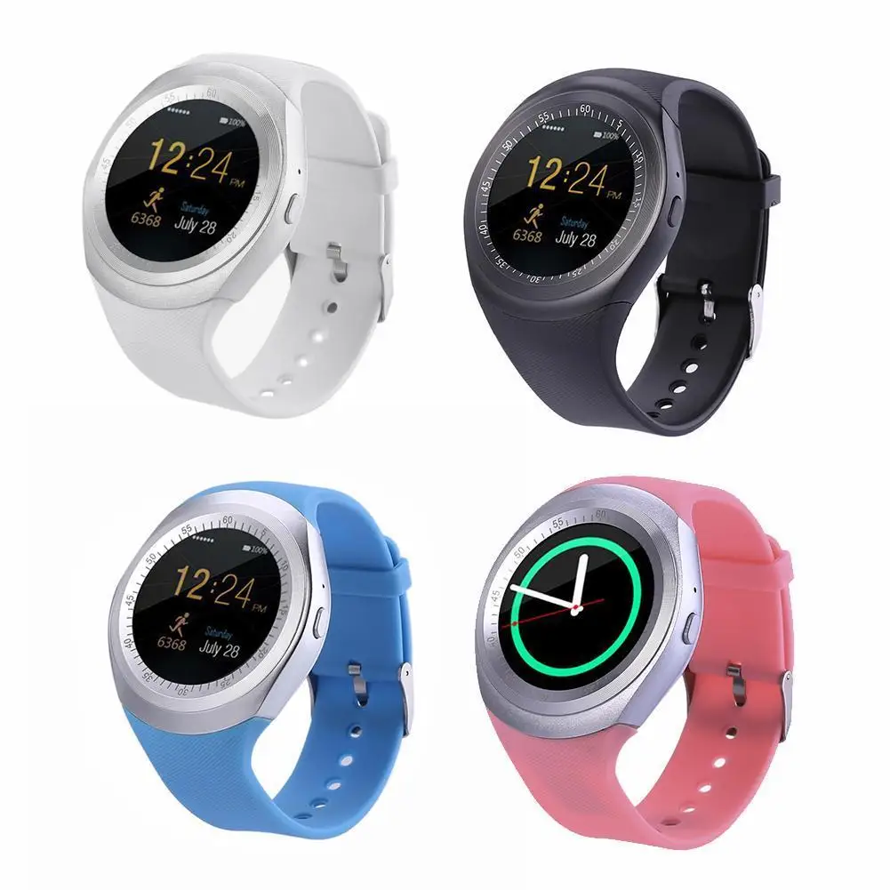 696 bluetooth y1 smart watch relogio android smartwatch phone call gsm sim remote camera information display sports pedometer