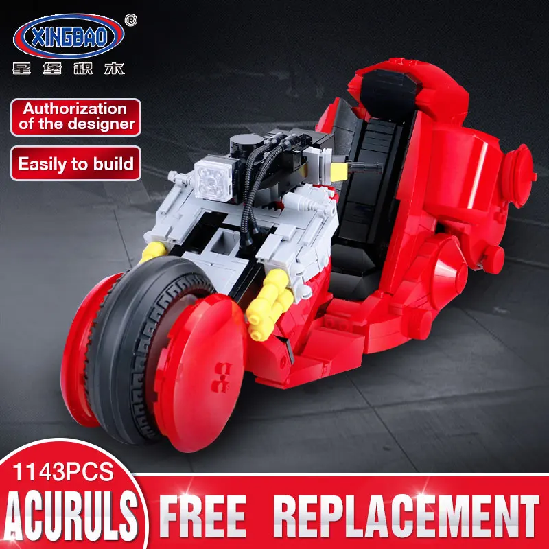 

XingBao 03001 Creative Series The Citizen Akira Moto Set MOC City Technic Building Blocks Bricks Toys for Boys