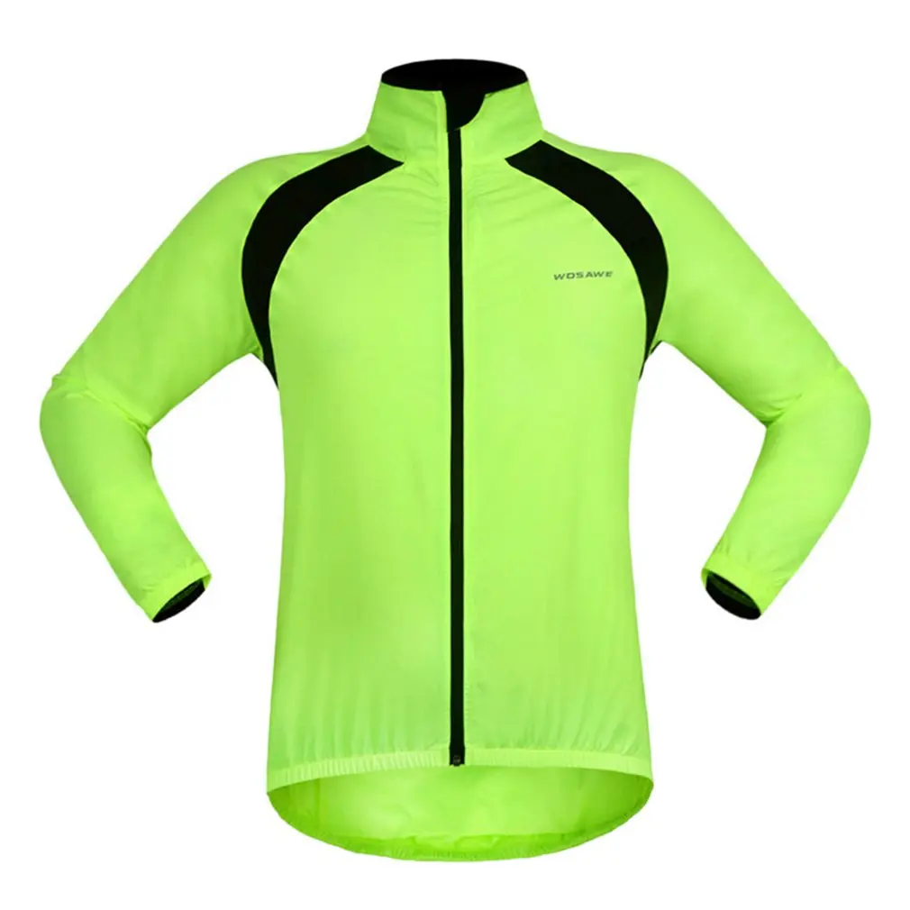 2018 Unisex Waterproof Cycling Sports Jacket Breathable Reflective