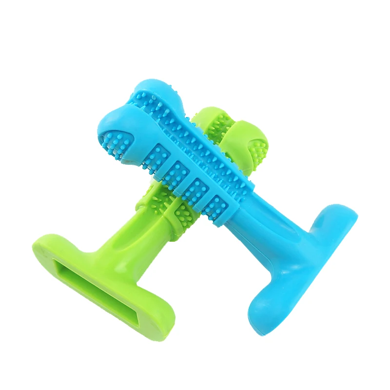 Silicone Dog Toothbrush Brushing Stick Dog Tooth Oral Care with