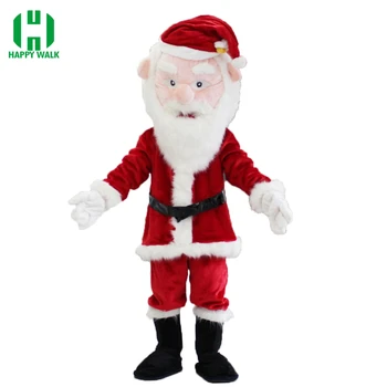 

Christmas Santa Claus Mascot Costume Christmas Elf Festival Fancy Dress Mascot Costume Adult Character Cosplay Costume For Party