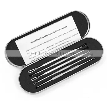 

Blackhead and Whitehead Pimples Acne Needle Tool Face Care Blackhead Extractor Comedone Acne Blemish Extractor Remover PMU