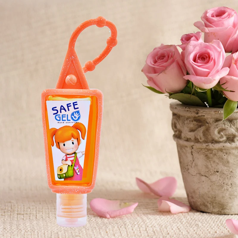 

Portable Outdoor Hand Soap Cleansing Fluid Mini Hand Sanitizer Disposable No Clean Waterless Hangable Scented Gel for Child 30ml