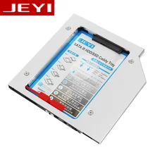 JEYI S95/S27 Универсальный 2,5 'Алюминий SSD HDD SATA3 Drive Bay адаптер Жесткий диск кронштейн для 9,5 мм/12,7 мм Высота CD DVD Встроенная память