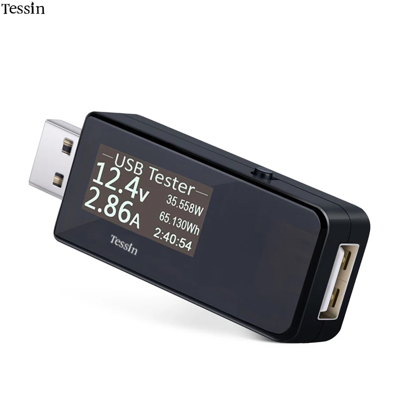 INGMAYA USB адаптер Тестер светодиодный цифровой дисплей Ток Напряжение емкость для зарядного устройства power Bank кабель детектор безопасности