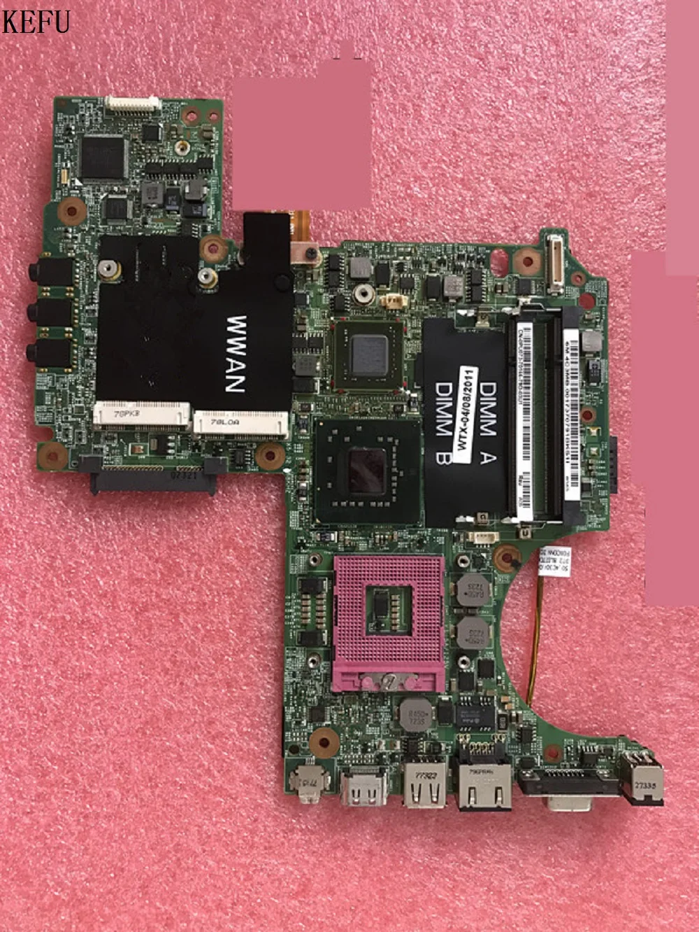 Материнская плата KEFU для ноутбука DELL XPS M1330 бесплатная доставка 0PU073 на 100% тестовый