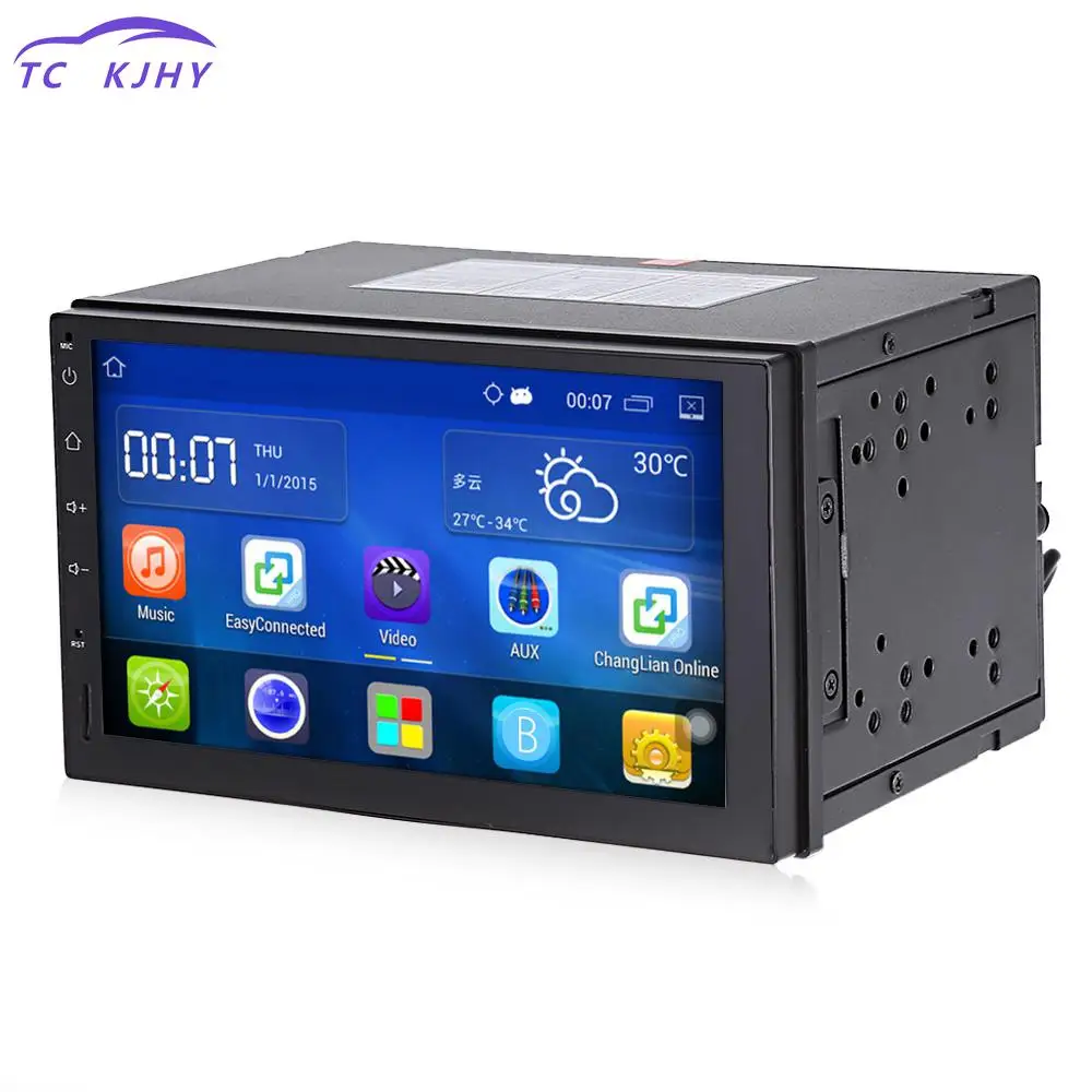 

2018 Auto Android Car Radio Stereo 7 Inch Digital Touch Screen 1024x600 Gps Navigation Bluetooth Usb Sd Steering Wheel Control