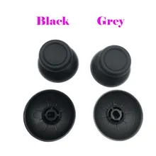120 шт черный серый резиновый джойстик Кнопка игровой джойстик Крышка для PS4 контроллер