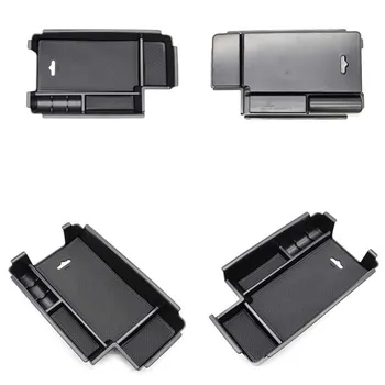

rete Central Armrest Storage Box Container Holder Tray for Audi A4 B9 2017 Accessories Car Organizer Car Styling Wh