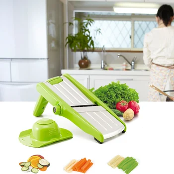 

Multi-Function Food Processors Vegetable Cutter Food Slicer Set Folding Design Stainless Steel Blade Kitchen Appliances