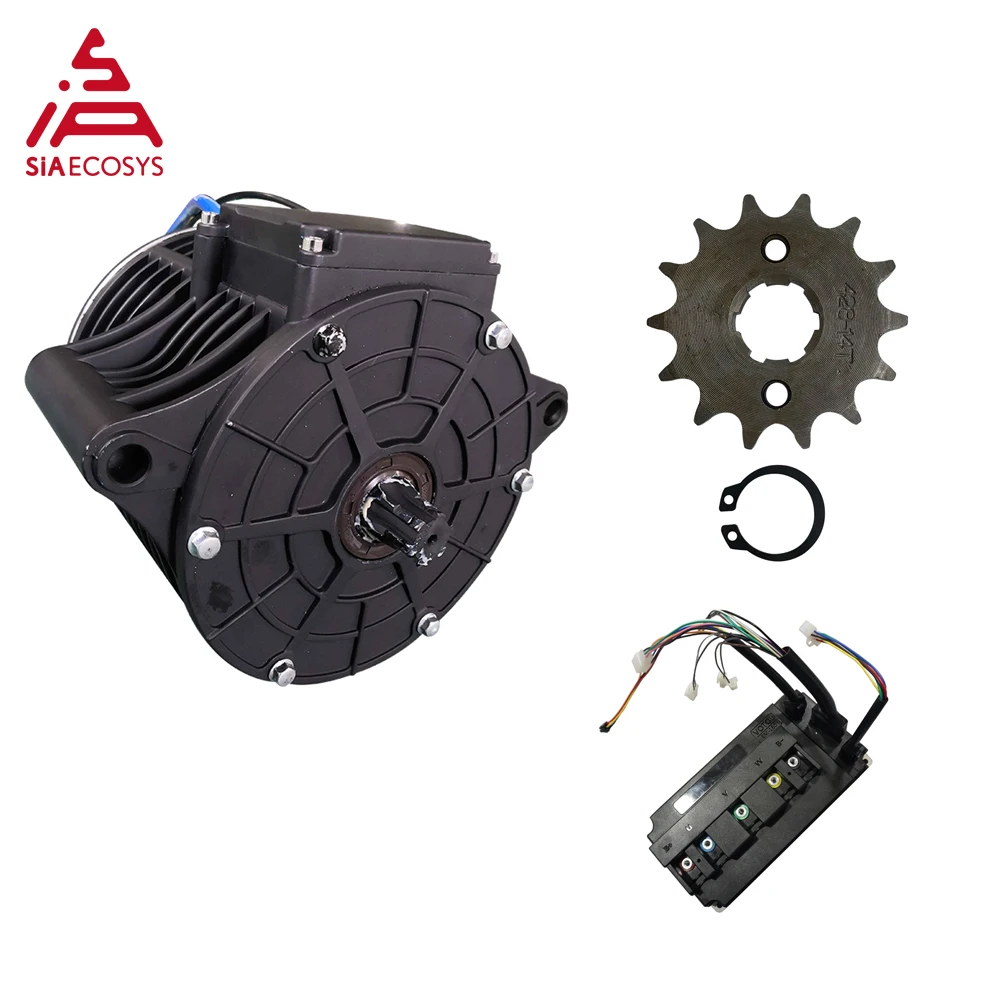 Звездочка среднего привода QS MOTOR 138 3000W для мотора 428 и контроллер EM150SP