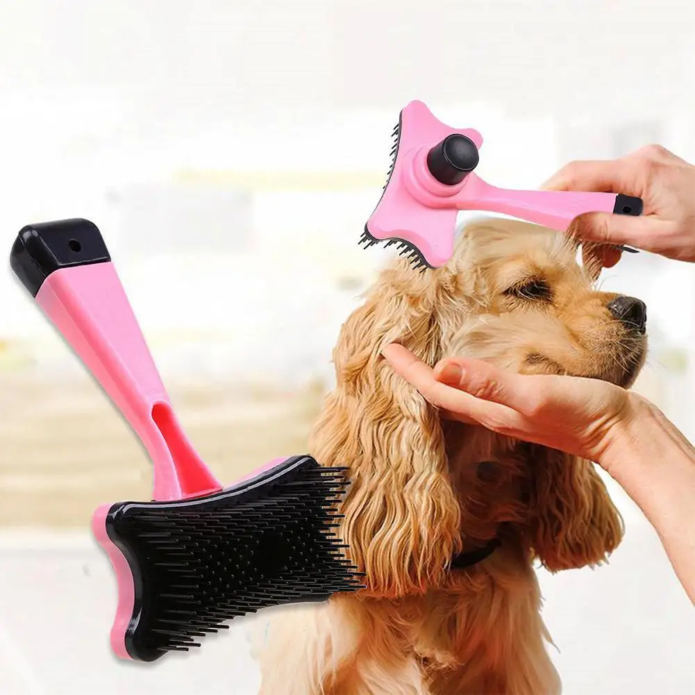 LumiParty Plastic Pet Comb Needle Comb to Floating Hair Professional