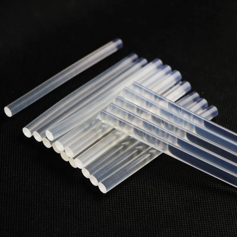 

60PCS 7x100mm Transparent Hot Melt Glue Stick For Small Glue Gun