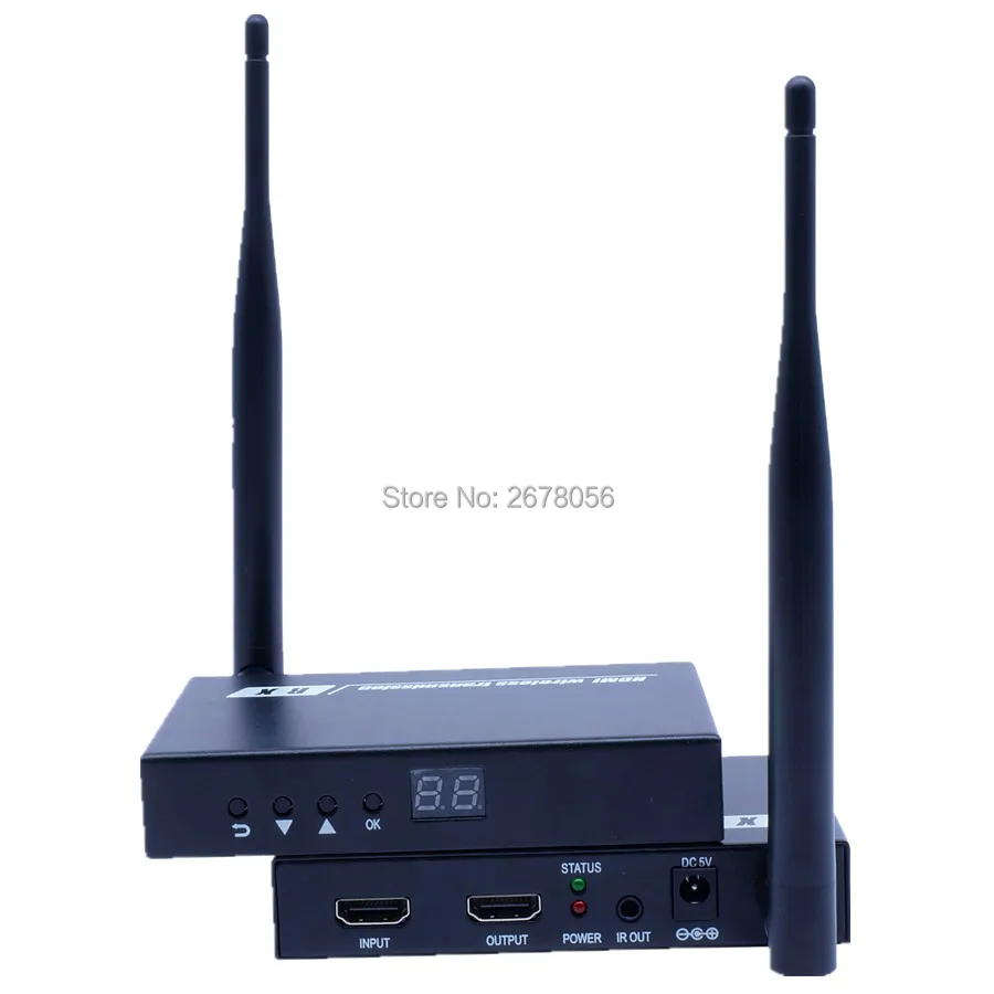 200M Wireless HDMI Adapter Extender 1080P WIFI Video Audio Transmission HDMI Transmitter font b Receiver b