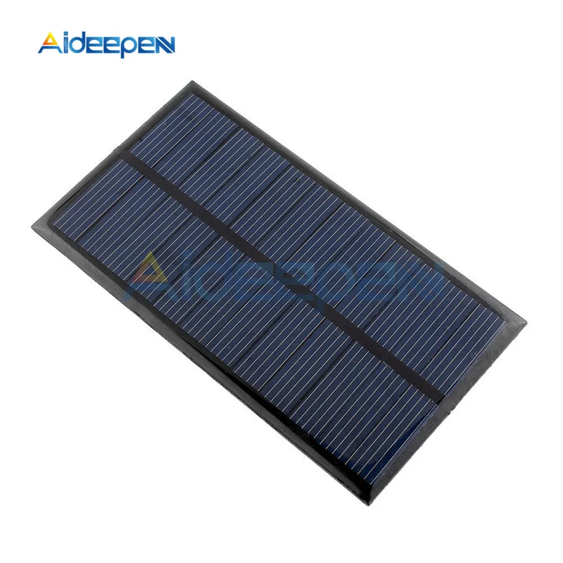

Solar Panel 6V 1W 100ma Mini Solar System DIY For Battery Cell Phone Chargers Portable Solar Cell