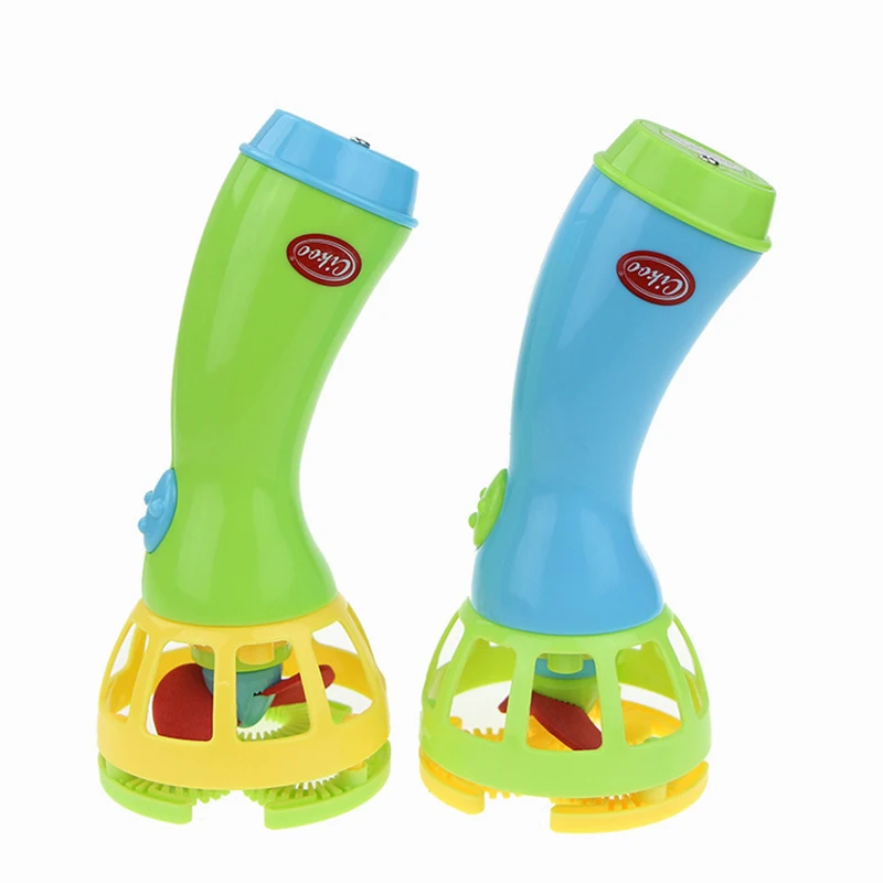 1 Piece Bubble Fan Blower Machine Toys Summer Funny Magic Bubble Maker Mini Kids Outdoor Children Bubble Blowing P0