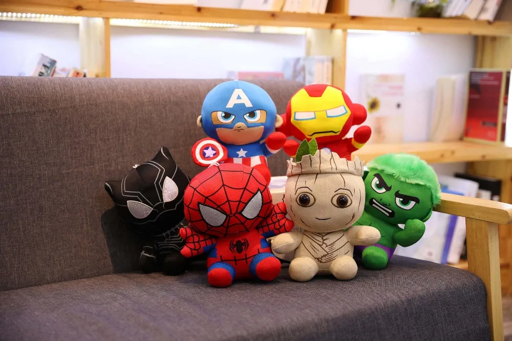 stuffed superheroes