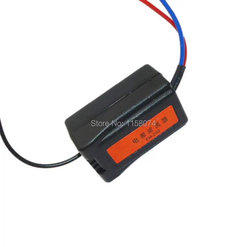 

12V Car Power Supply Filter Auto Power Supply Remove Noise Interference Filter Auto Stereo Radio Audio Universal High Quality