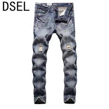 2017 Original Dsel Designer jeans men Famous Brand Ripped jeans Denim Cotton Jeans Men Casual Pants printed jeans!604-2C 2017 Original Dsel Designer jeans men Famous Brand Ripped jeans Denim Cotton Jeans Men Casual Pants printed jeans!604-2C