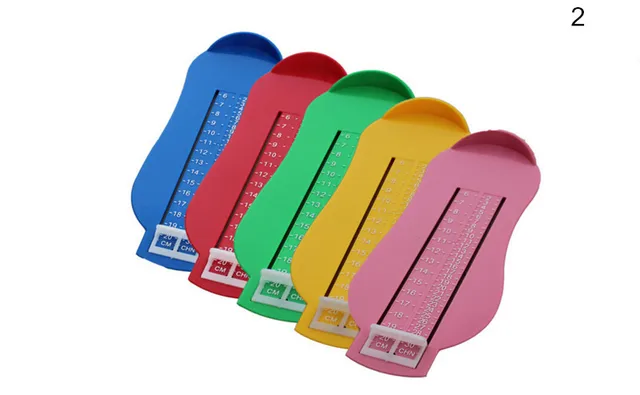 2017 new kid infant foot measure gauge shoes size measuring ruler shoe size measuring