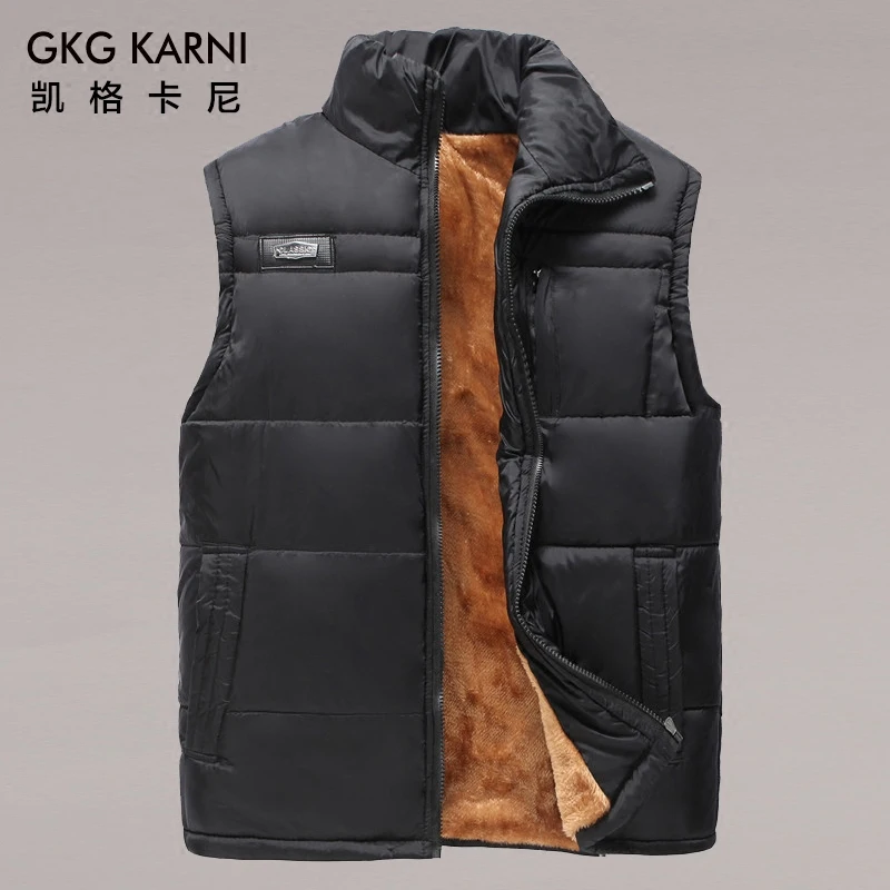 

BOU New in the fall and winter of 2019 Add wool upset Warm vest