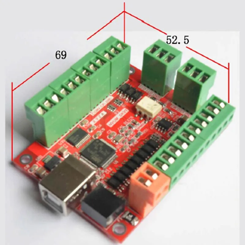 CNC mach3 usb 3 оси комплект, 3 шт. TB6600 1 Ось шаговые двигатели Драйвер+ mach3 4 оси USB CNC Контроллер шагового двигателя карты 100 кГц