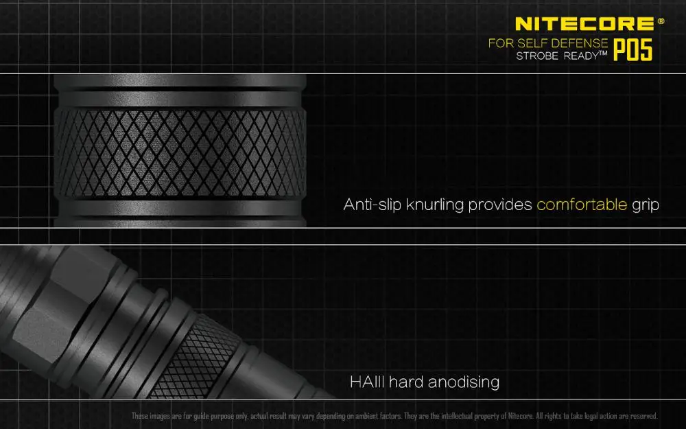 Бесплатная доставка NITECORE P05 460 люменов CREE XM L2 U2 белый свет шестерни