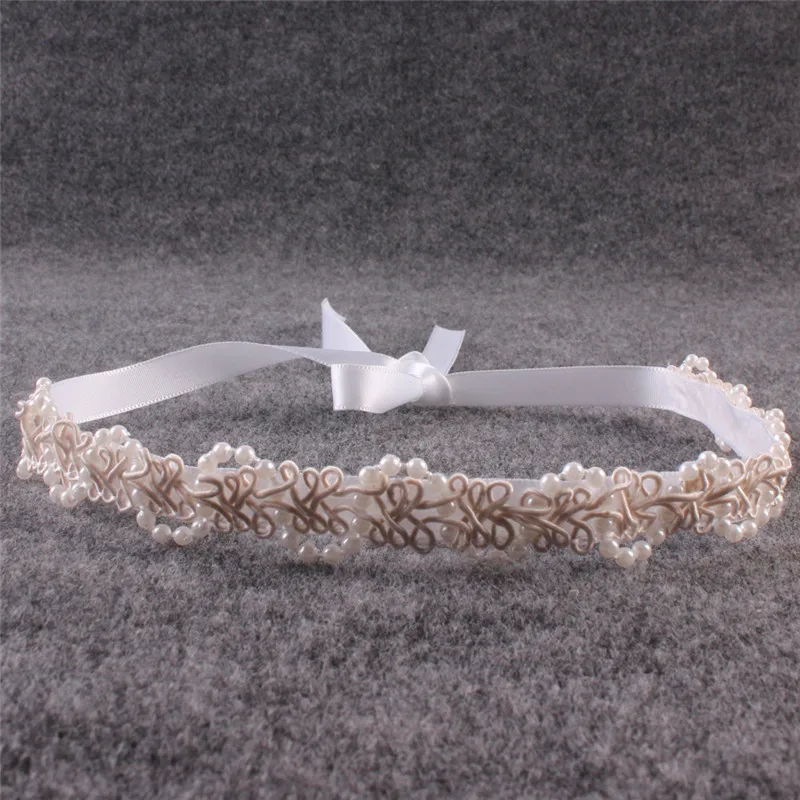 Lovely Baby Kids Girls Headband Photography Props Newborn Toddler Hair Band Accessories Children Pearl Flower Fashion Hair Band