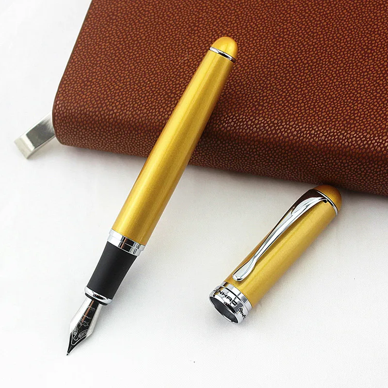 JINHAO X750 COPPER 18KGP 0.5mm BROAD NIB FOUNTAIN PEN LUXURY OFFICE