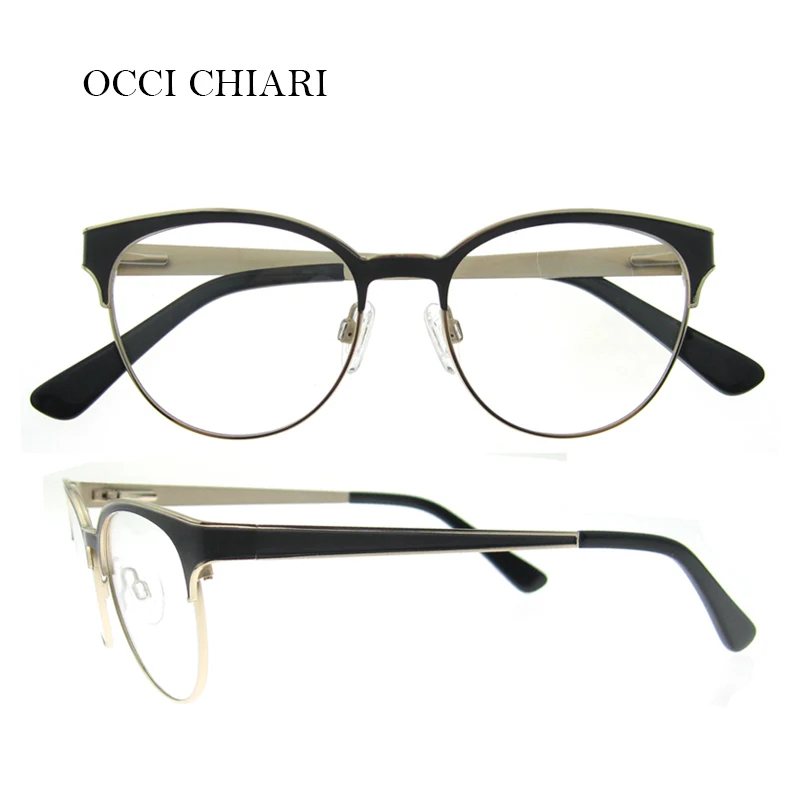 OCCI CHIARI, высококачественные модные очки, унисекс, фирменный дизайн, очки ручной работы, оправа для очков, W-CAMOL - Цвет оправы: C1