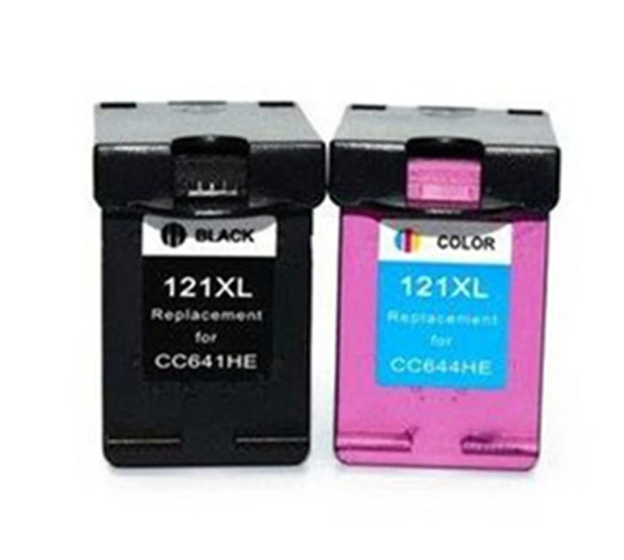 

2PK remanfactured for hp121xl Ink Cartridg for HP Deskjet 1050 2050 2050s F4283 F2423 F2483 F2493 F4213 printer