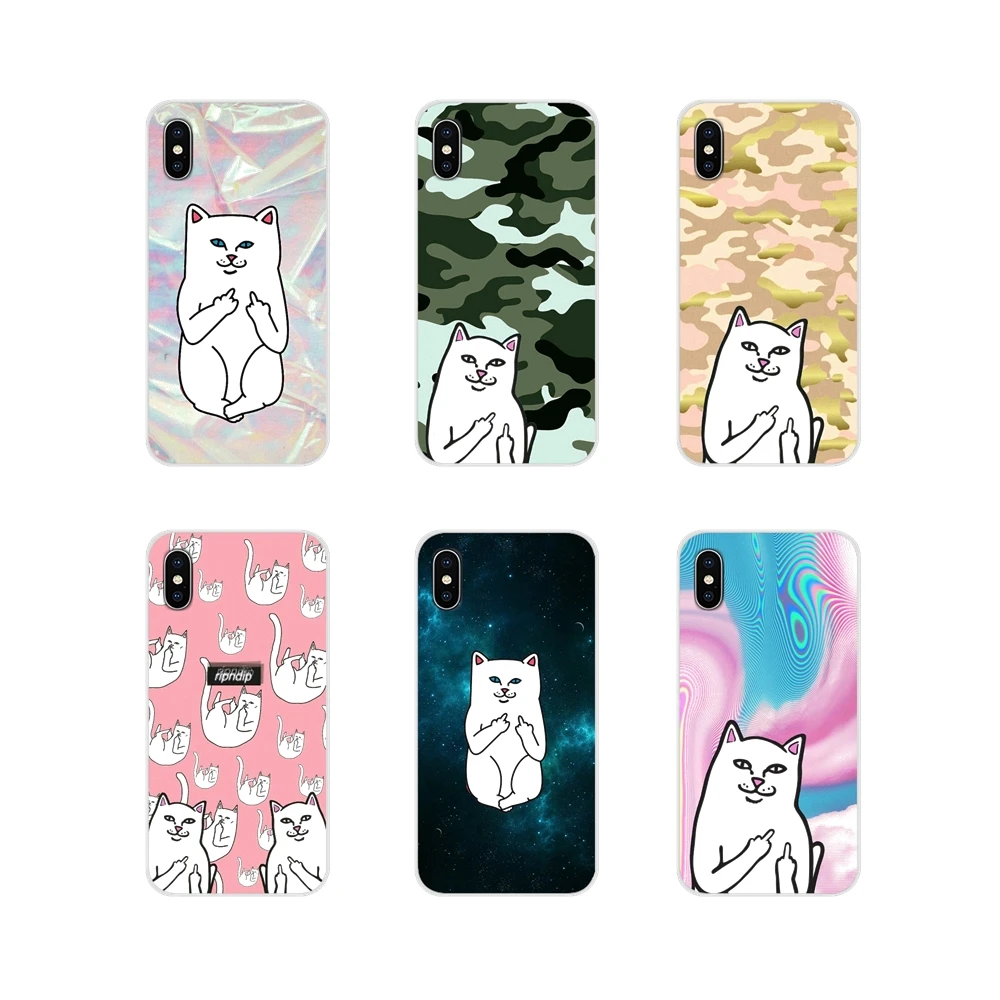 

TPU Silicone Case For Xiaomi Redmi Note 6A MI8 Pro S2 A2 Lite Se MIx 1 Max 2 3 For Oneplus 3 6T Popular middle finger cat design