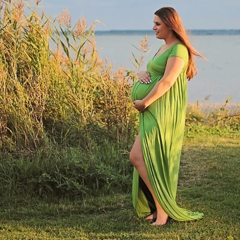 Платье для кормящих с открытыми плечами; платья для беременных; платья для фотосессии; Одежда для беременных; vestidos gestantes; один размер; женская одежда