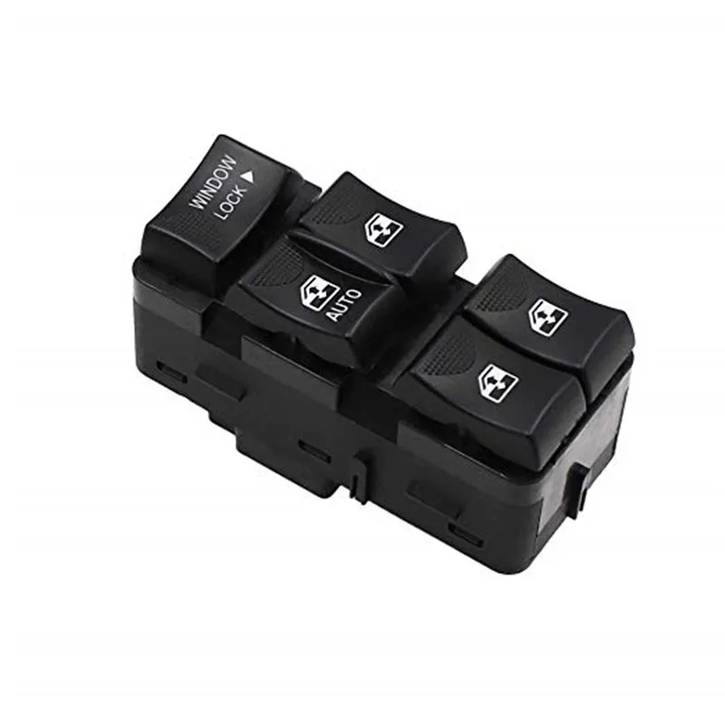 Power Window Switch Black Front Left Hand Side for Chevy Driver LH 10402838