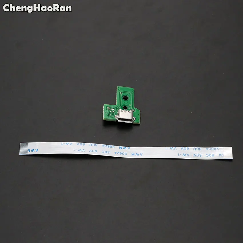 ChengHaoRan зарядка через usb Нижняя плата с 12 Pin Шлейф для PS4 JDS-030 JDS 030 контроллер