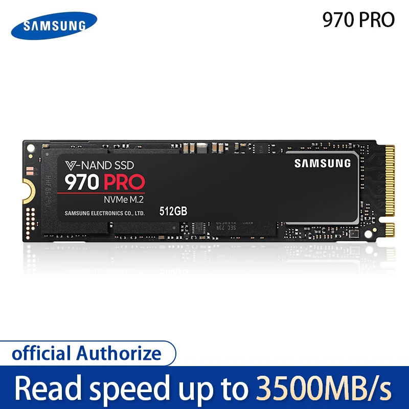 Samsung 970 PRO M.2 (2280) 512 ГБ 1 ТБ SSD nvme pcie Внутренний твердотельный диск HDD жесткий диск дюймовый ноутбук Desktop MLC диска ПК