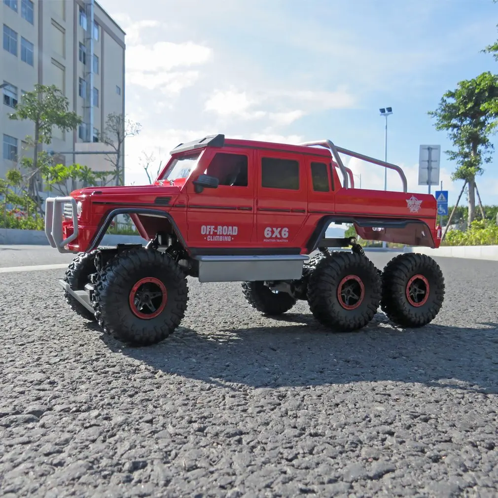 

Flytec 699-118 RC Car 1/12 Scale 2.4Ghz 6WD High Speed RC Crawler Climber Buggy Off-Road Rock Electric Remote Control Cars RTR