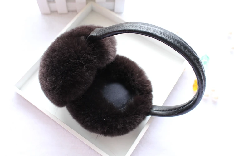 natural rex rabbit fur earmuffs (11)