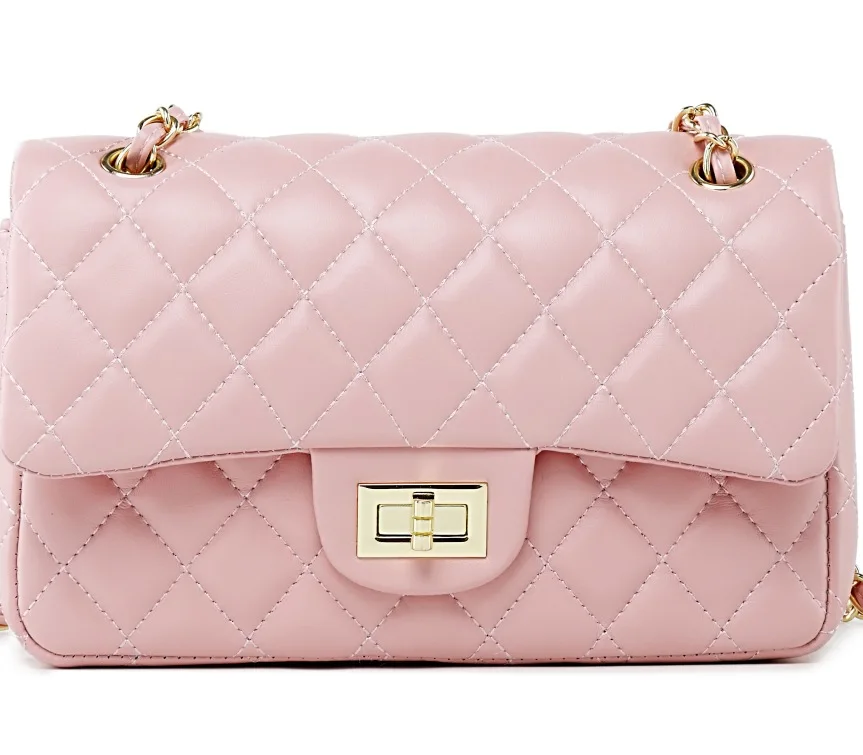 

Caker Brand 2018 Women Diamond Lattice Handbag Fashion Crossbody Chain Bags Pink Black White Red Grey Shoulder Bags Wholesale