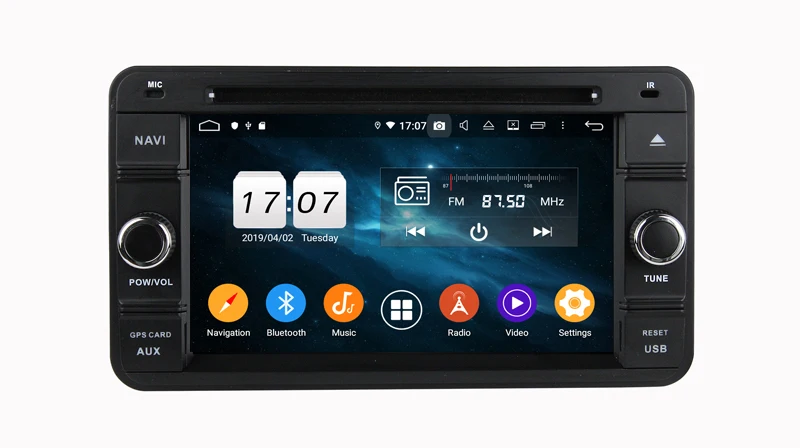 Flash Deal Android 9.0 car radio multimedia player for suzuki jimny 2007-2013 with gps navigation built in wifi USB SD octa core 4+64G 5