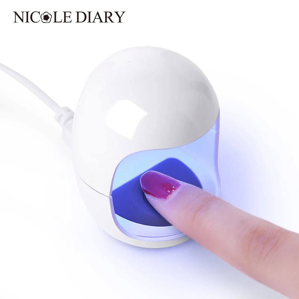 Мини-сушилка NICOLE DIARY для ногтей 3 Вт USB | Красота и здоровье